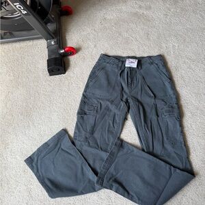 American Eagle size 0 New With Tag Gray Cargo Pants womens
